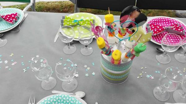 Anniversaire coloré pour enfant 1