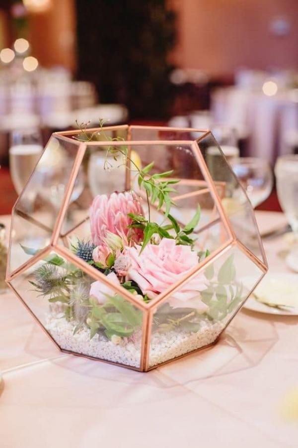 Le terrarium: la touche moderne et élégante de votre décoration de mariage 1