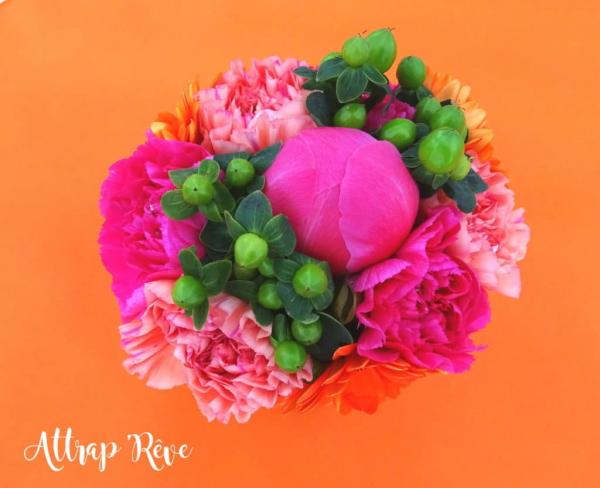 Des fleurs et des couleurs pour un anniversaire girly! 3