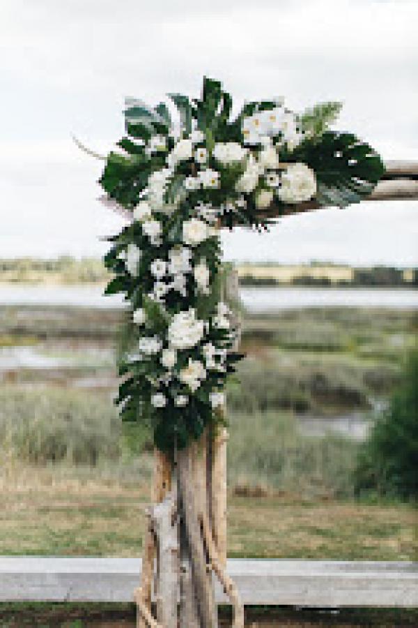 Un mariage aux notes exotiques, un esprit bord de mer chic... 8