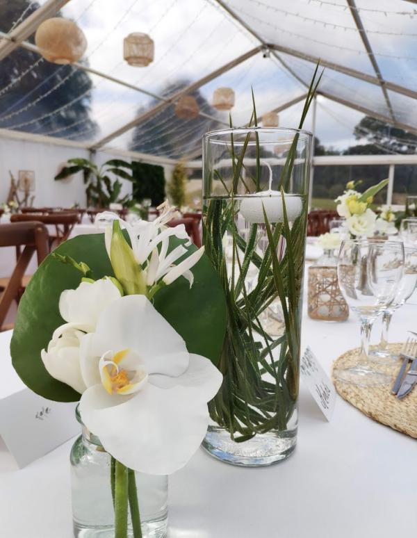 Un mariage aux notes exotiques, un esprit bord de mer chic... 17