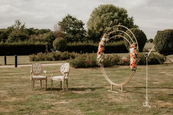 Entre Orient et Occident: un mariage aux notes orientales au cœur d'un château breton 25