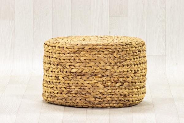 Pouf en fibre naturelle d45 1