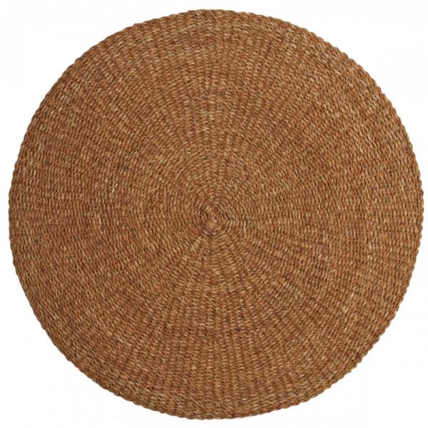 Tapis en jonc de mer rond