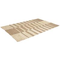 Tapis en jonc de mer et mais rectangulaire